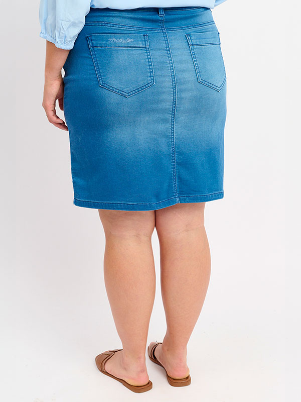 ADVIPPER - Plus Size Skirt fra Adia