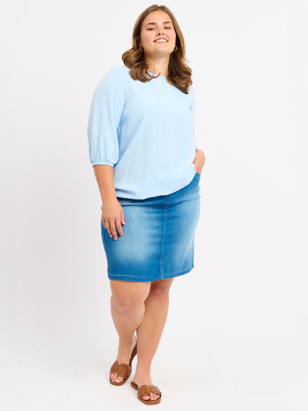 ADVIPPER - Plus Size Skirt fra Adia