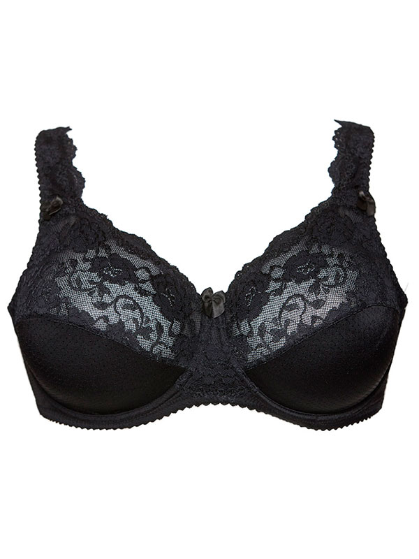 BEATE PLAIN  - Plus Size Underwired bra fra Plaisir