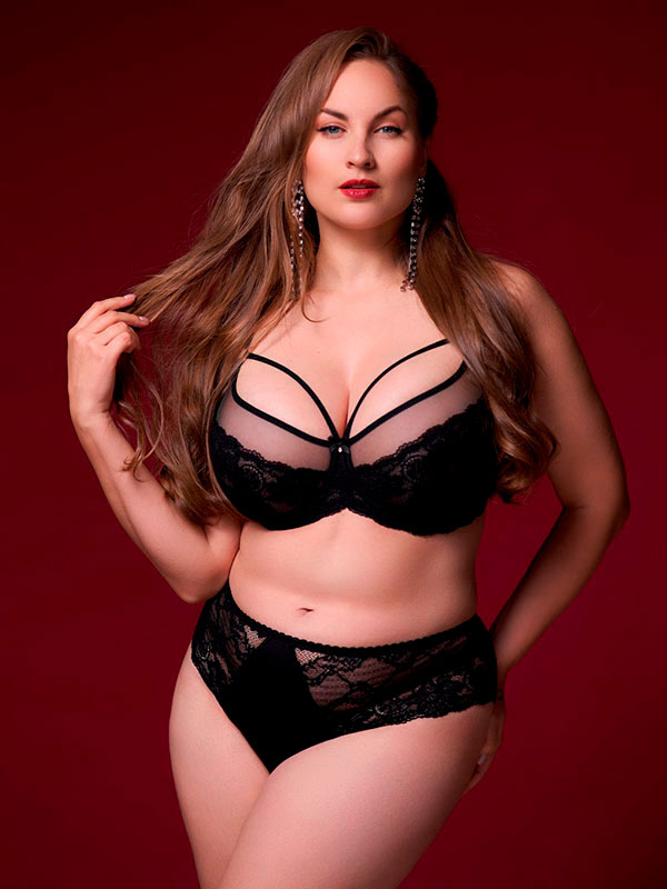 LUSH BRAZILIAN - Plus Size Panties fra Plaisir