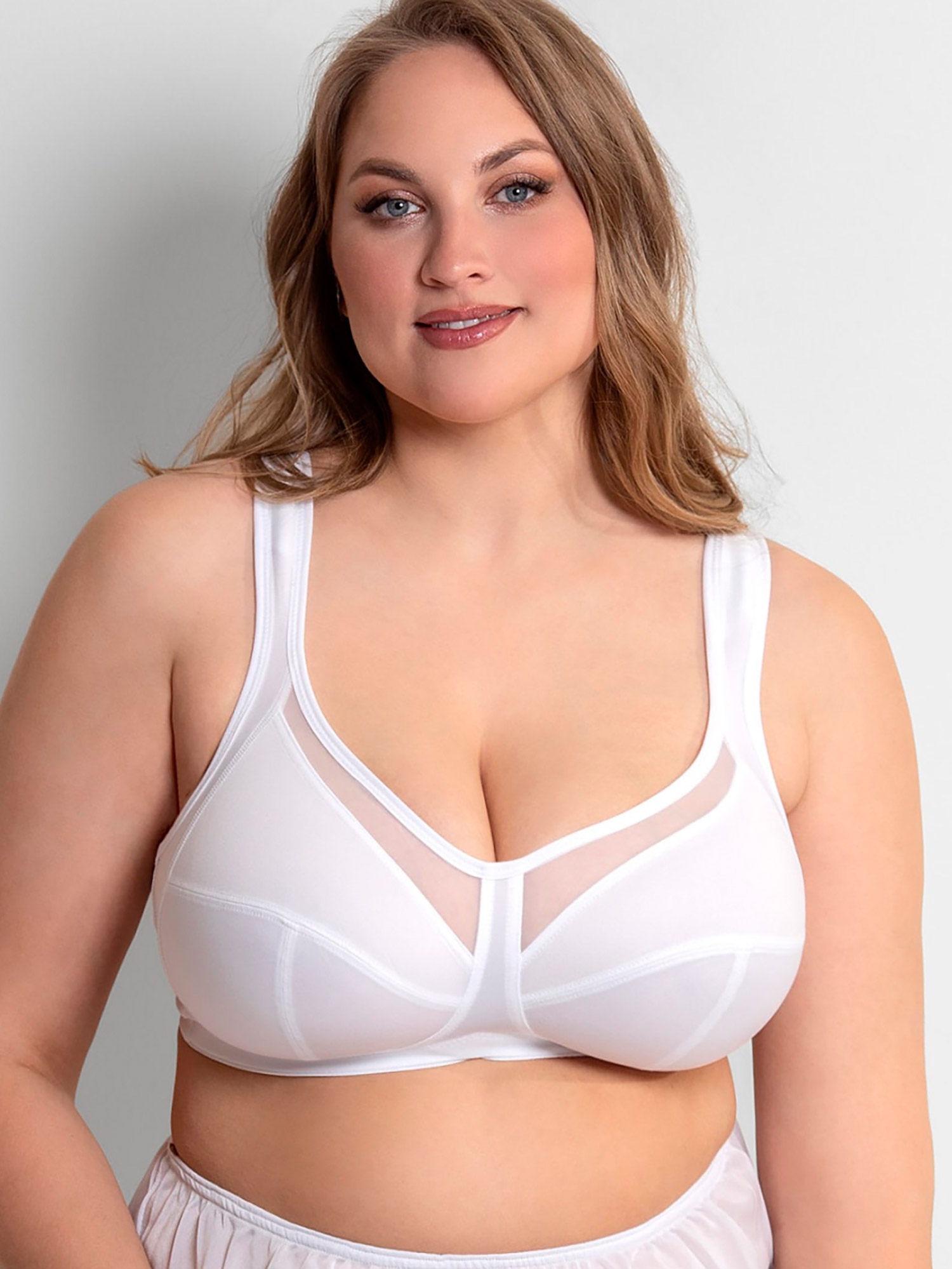 ELLIE  - Plus Size Wireless bra fra Plaisir