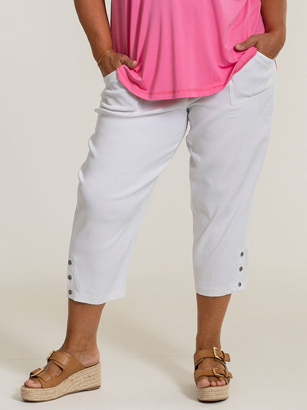 CLARA  - Plus Size Pants fra Gozzip