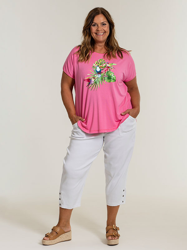 CLARA  - Plus Size Pants fra Gozzip