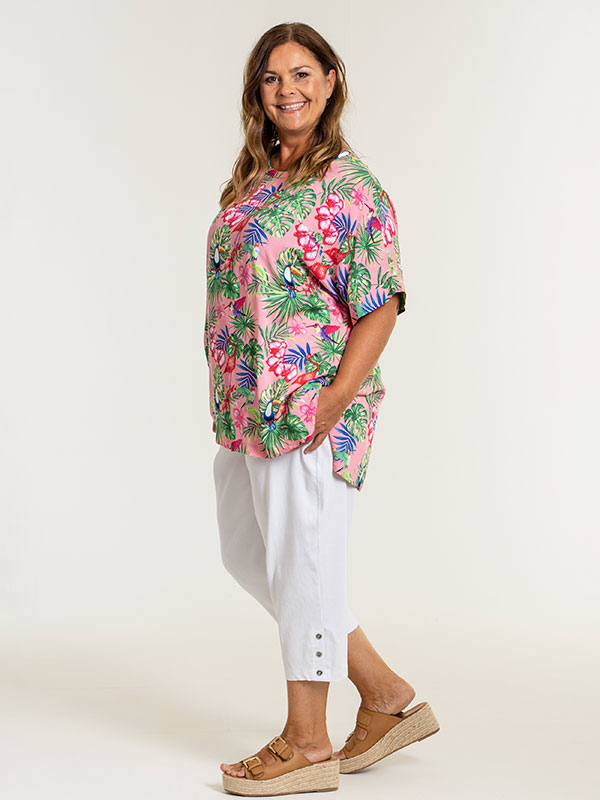 CLARA  - Plus Size Pants fra Gozzip