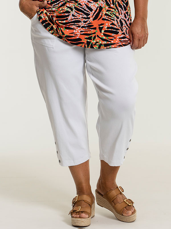 CLARA  - Plus Size Pants fra Gozzip