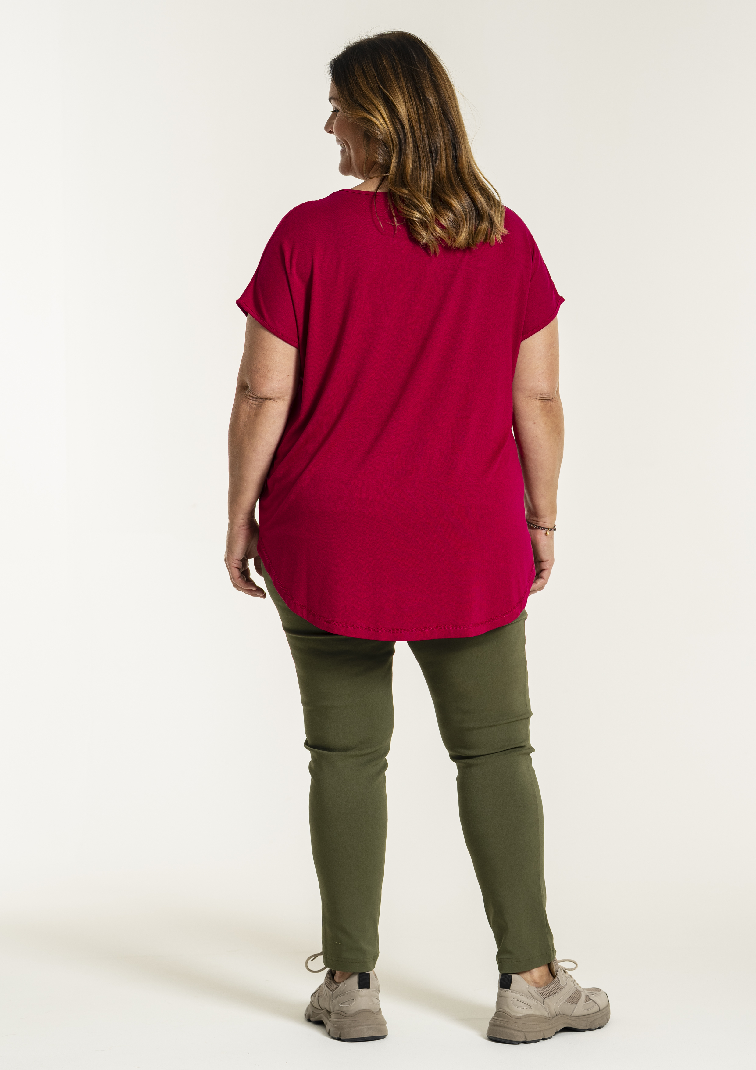 CLARA - Plus Size Pants fra Gozzip