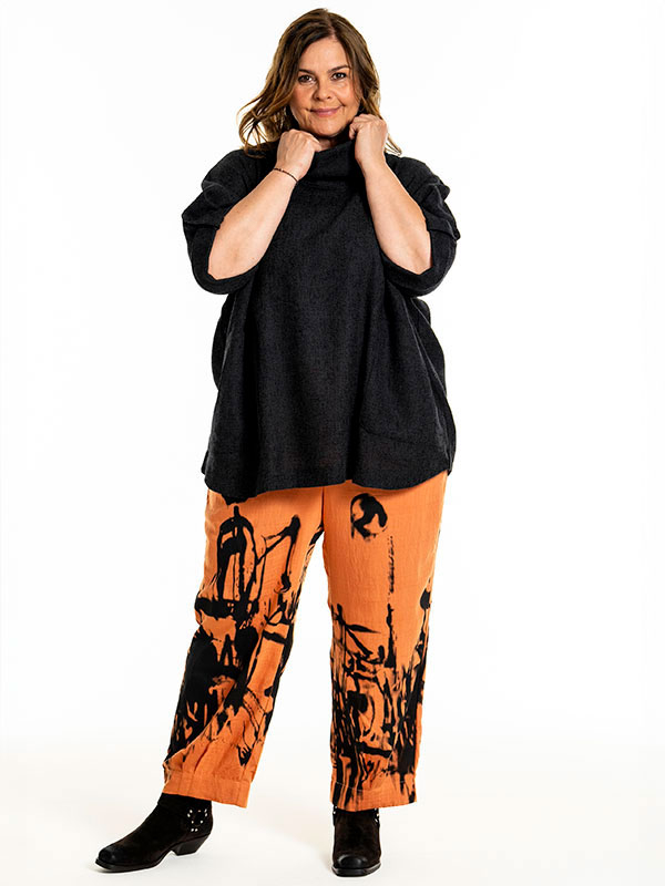GILA - Plus Size Pants fra Gozzip