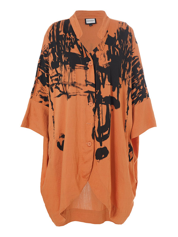 ANNE-LINE - Plus Size Cardigan fra Gozzip