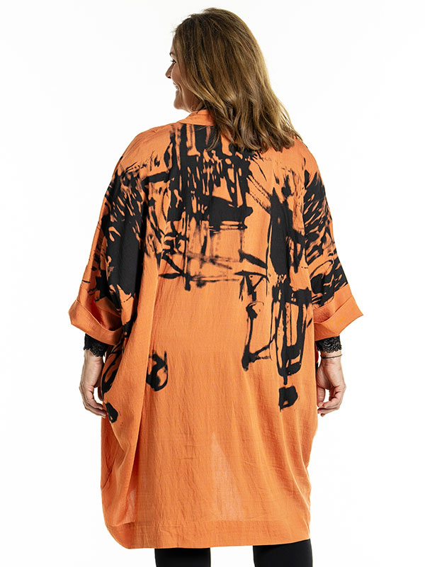 ANNE-LINE - Plus Size Cardigan fra Gozzip
