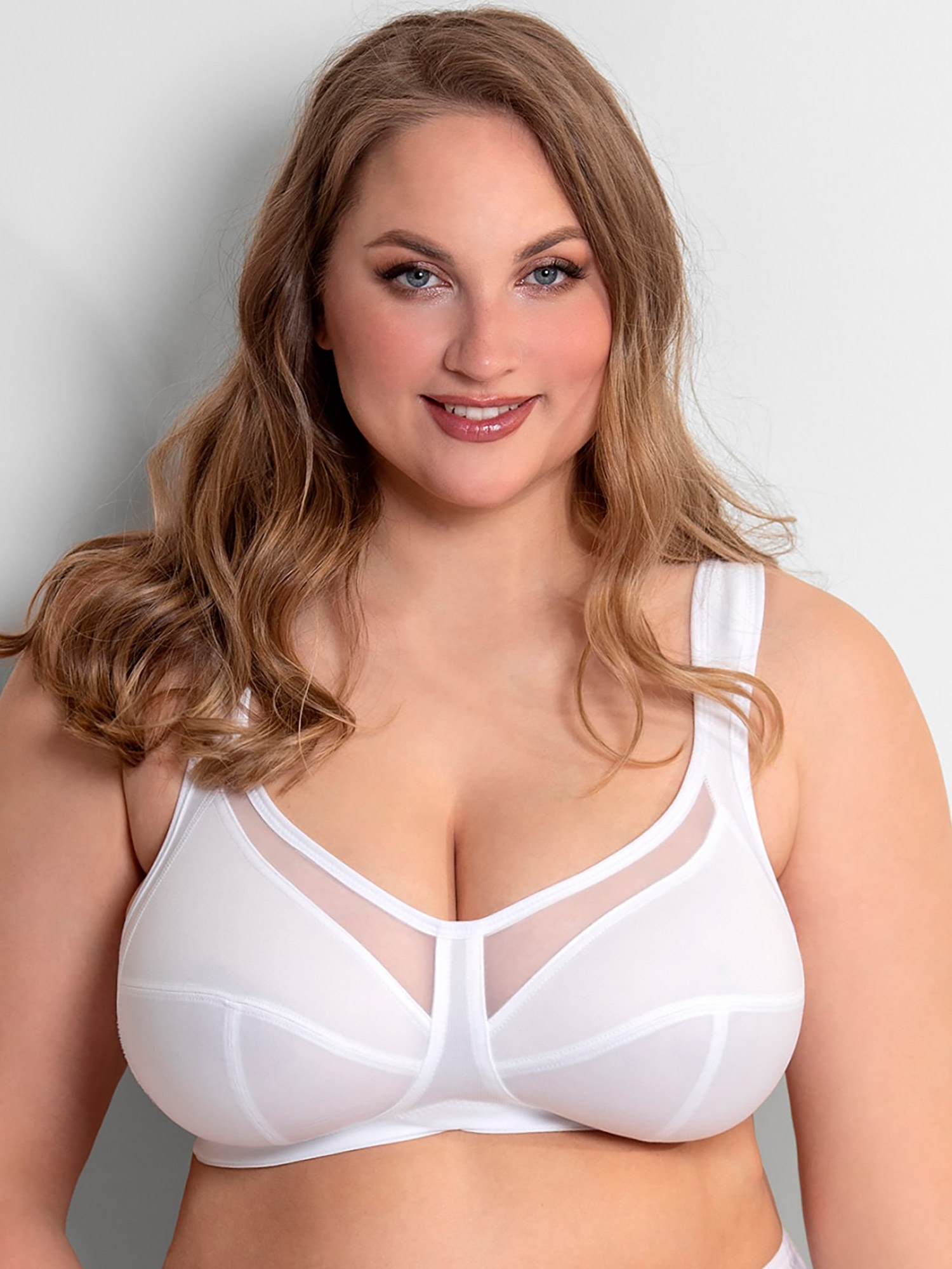 ELLIE  - Plus Size Wireless bra fra Plaisir