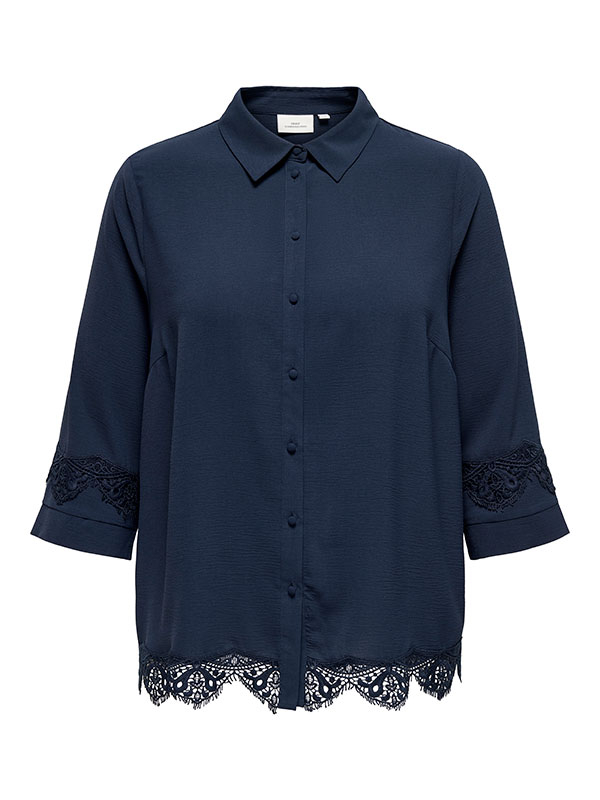 CARMETTA - Plus Size Shirt fra Only Carmakoma