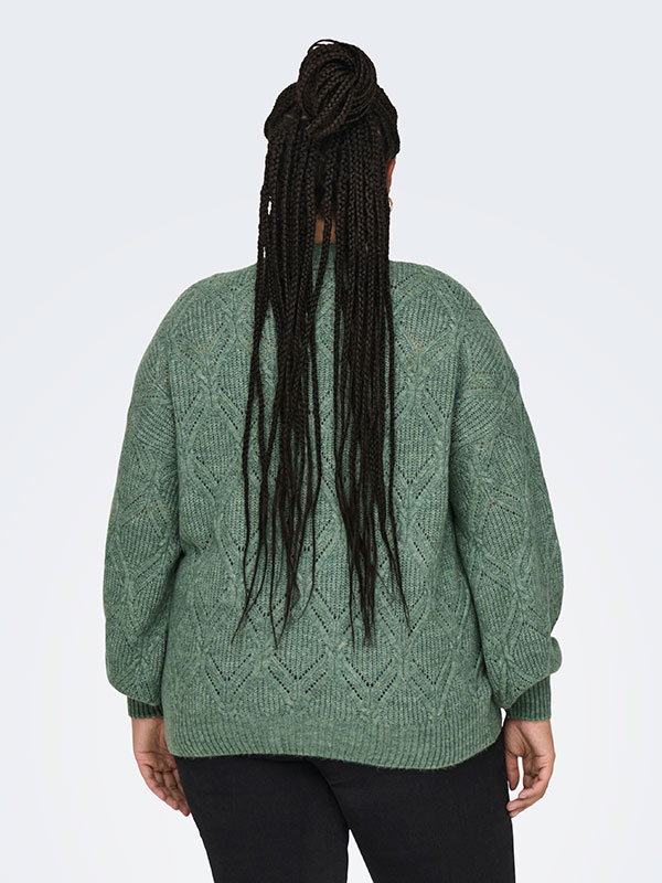 CARLITA - Plus Size Sweater fra Only Carmakoma