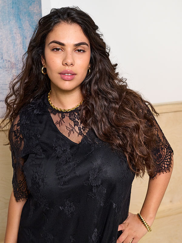 CAREVERLYN - Plus Size Dress fra Only Carmakoma
