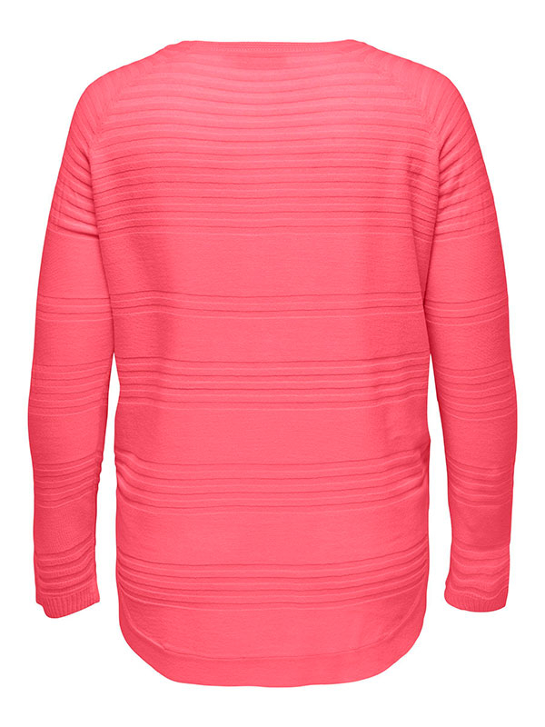 CARNEWAIRPLAIN - Plus Size Sweater fra Only Carmakoma