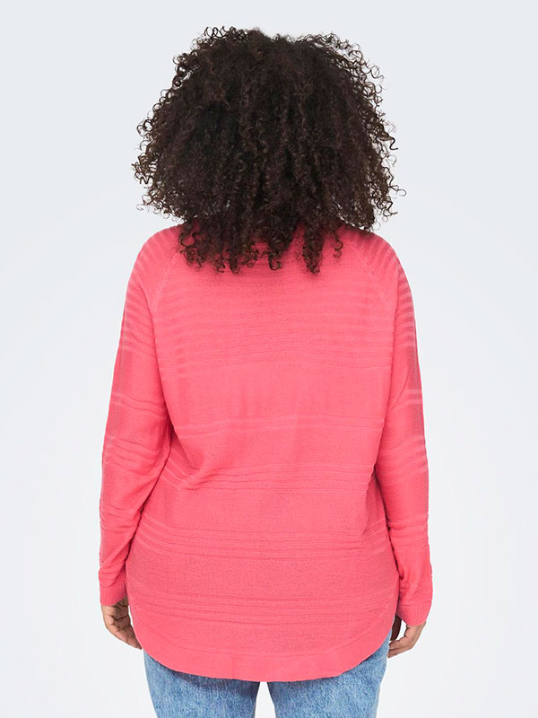 CARNEWAIRPLAIN - Plus Size Sweater fra Only Carmakoma