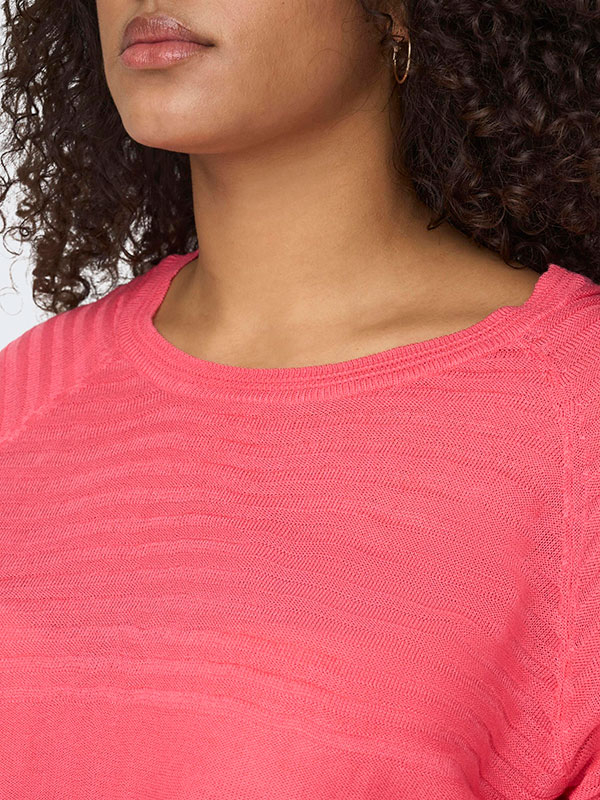 CARNEWAIRPLAIN - Plus Size Sweater fra Only Carmakoma