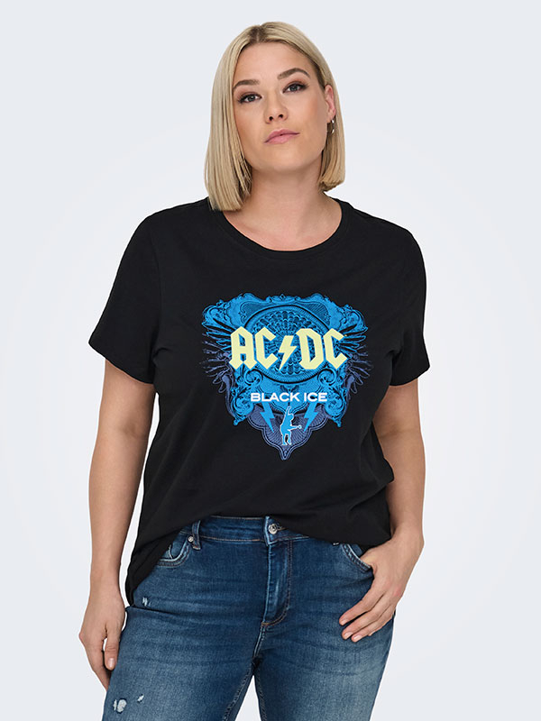 CARROCK - Plus Size T-shirt fra Only Carmakoma