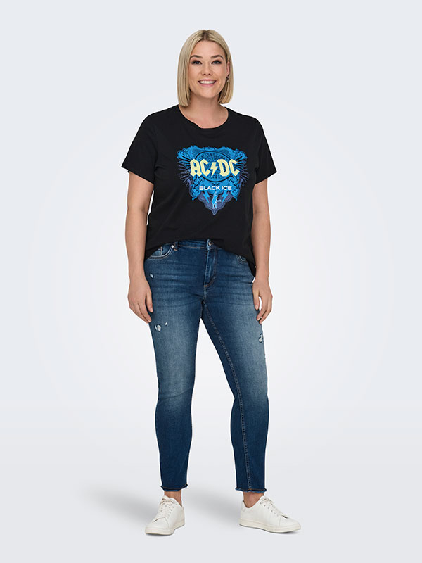 CARROCK - Plus Size T-shirt fra Only Carmakoma