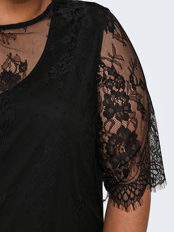 CAREVERLYN - Plus Size Dress fra Only Carmakoma