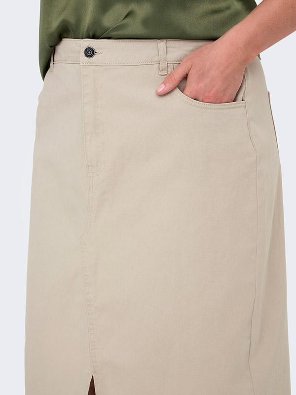 CARLOLA - Plus Size Skirt fra Only Carmakoma