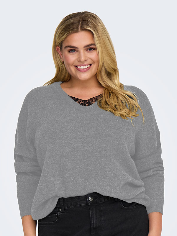 CARMANIFESTA - Plus Size Sweater fra Only Carmakoma