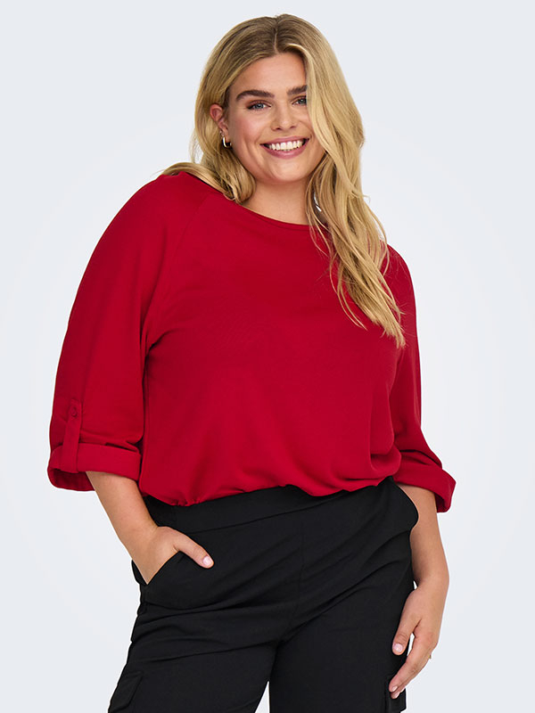 CARMALBA - Plus Size Sweater fra Only Carmakoma