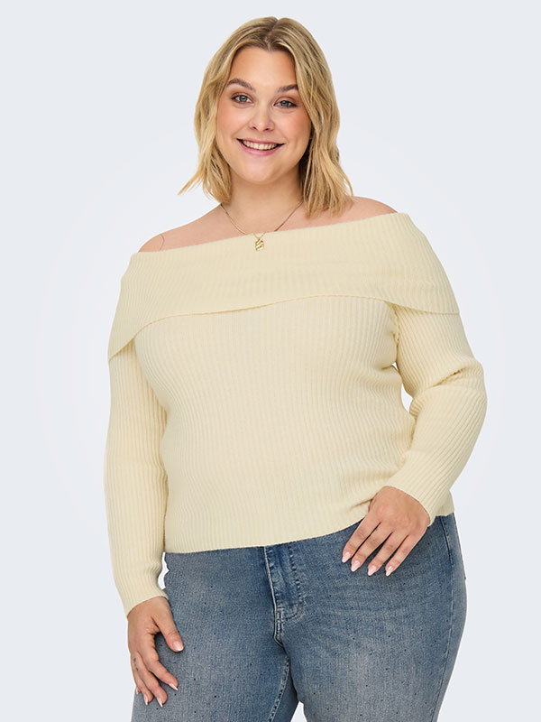 CARKATIA - Plus Size Sweater fra Only Carmakoma