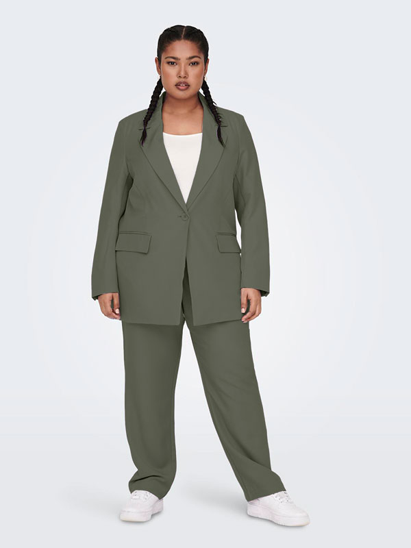 CARTHEA - Plus Size Pants fra Only Carmakoma