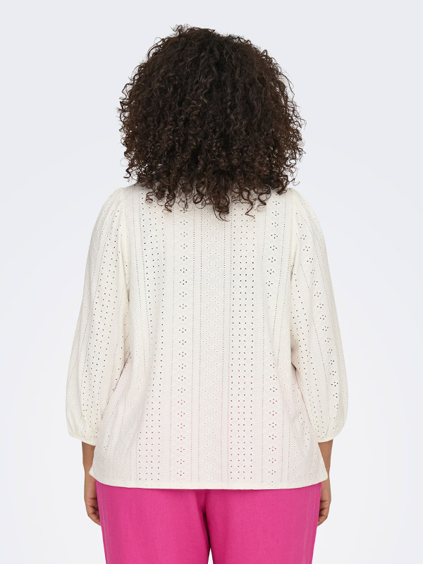 CARSANDRA - Plus Size Blouse fra Only Carmakoma