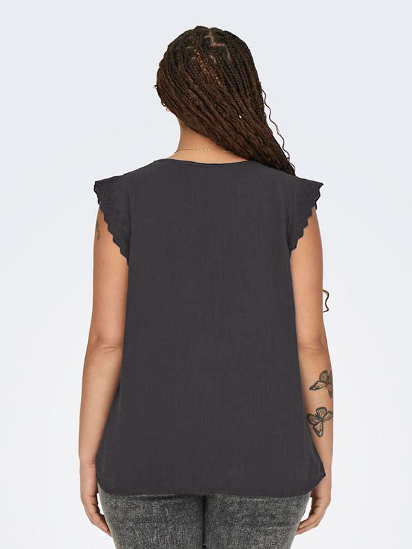CARTHYRA - Plus Size Top fra Only Carmakoma