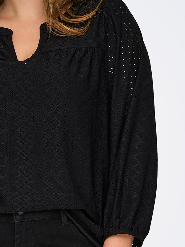CARSANDRA - Plus Size Blouse fra Only Carmakoma