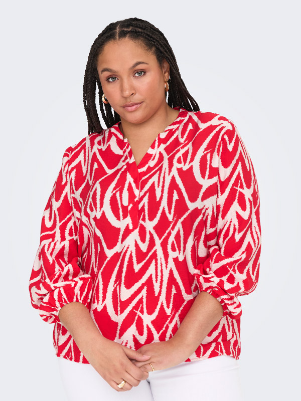 CAROLIVERA - Plus Size Blouse fra Only Carmakoma