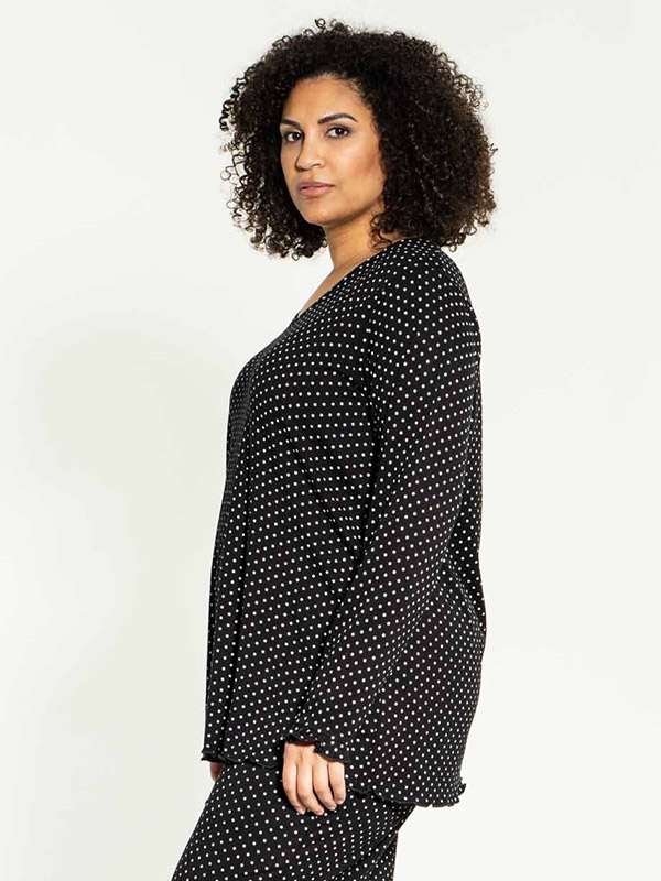 TULLE - Plus Size Night blouse fra Studio
