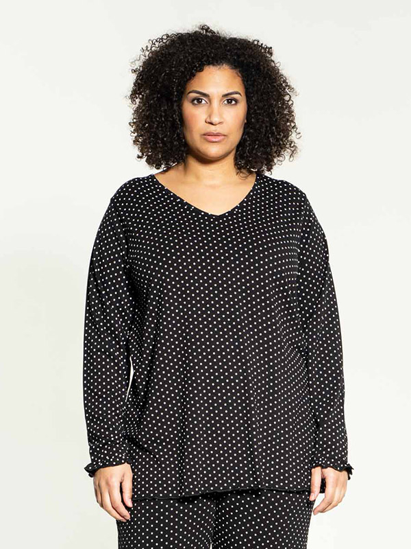 TULLE - Plus Size Night blouse fra Studio