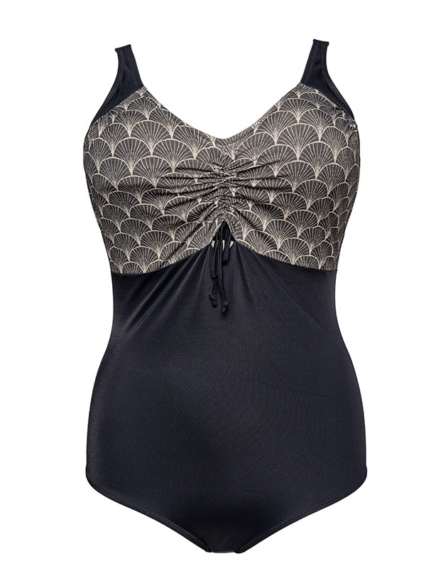 SEA SHELL - Plus Size Swimsuit fra Plaisir