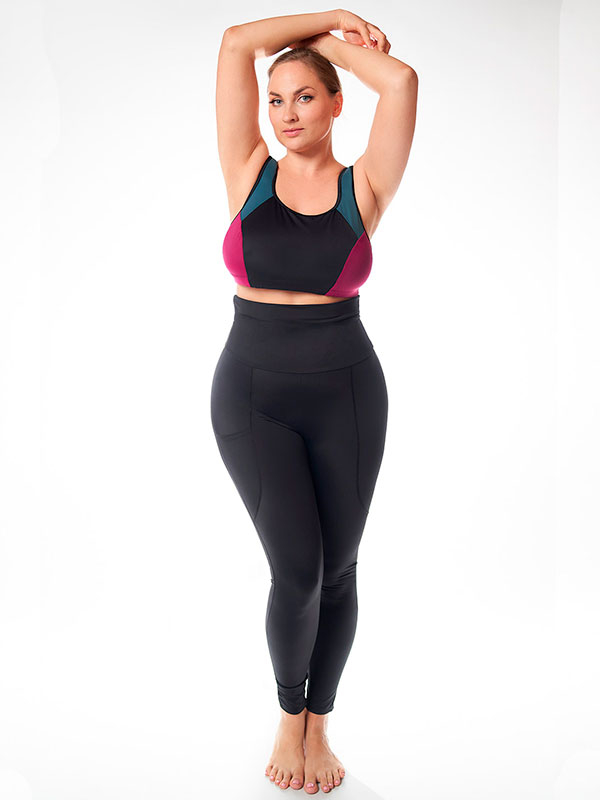NOVA ACTIVE - Plus Size Training tights fra Plaisir