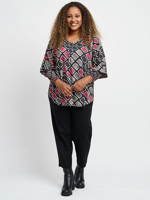 DALVINA - Plus Size Blouse fra Pont Neuf
