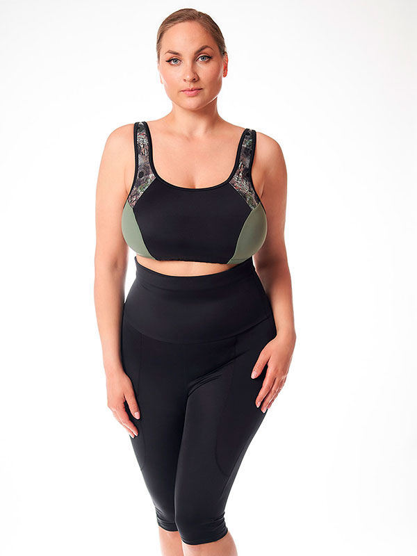 NOVA ACTIVE - Plus Size Training tights fra Plaisir