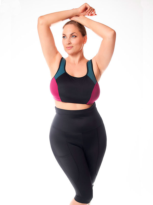 NOVA ACTIVE - Plus Size Training tights fra Plaisir