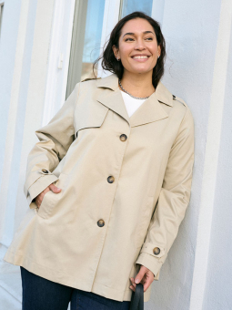KCTRICIA - Plus Size Coat from Kaffe Curve
