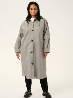 KCSANNA - Plus Size Coat from Kaffe Curve