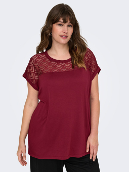 CARFLAKE - Plus Size T-shirt from Only Carmakoma