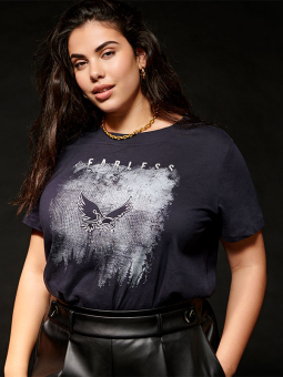 CARLUCKY - Plus Size T-shirt from Only Carmakoma