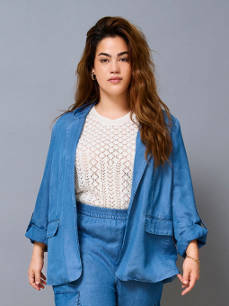 CARCHARIS - Plus Size Blazer from Only Carmakoma