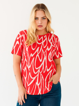 CAROLIVERA - Plus Size T-shirt from Only Carmakoma
