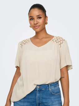 CARSELASI - Plus Size T-shirt from Only Carmakoma