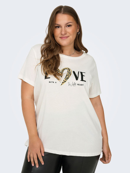 CARFREA - Plus Size T-shirt from Only Carmakoma