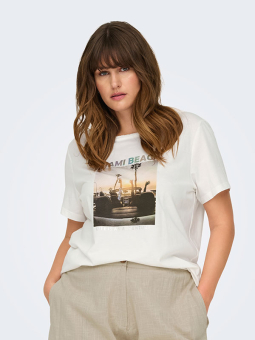 CARARNA - Plus Size T-shirt from Only Carmakoma