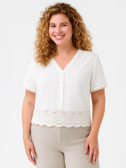 CARNADIA - Plus Size Blouse from Only Carmakoma