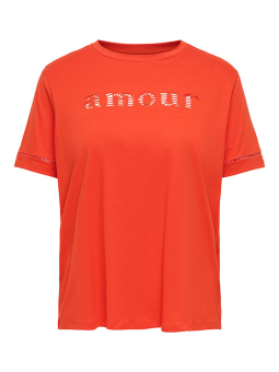 CARANNIE - Plus Size T-shirt from Only Carmakoma